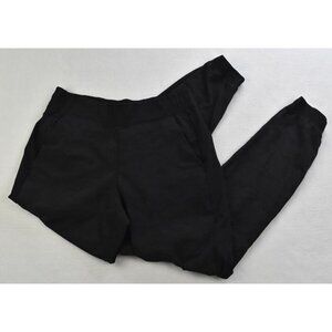 Athleta Brooklyn Heights Women's Jogger Pants Size 6 Black High Rise Camo